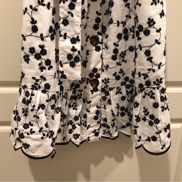 Ann Taylor Embroidered Sundress, Size M - Picture 4 of 7